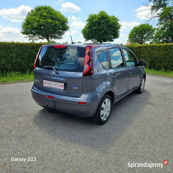 Nissan Note Nissan Note 15 dCi Acenta I 20052013 Zarejestrowany w Polsce śląskie Mikołów