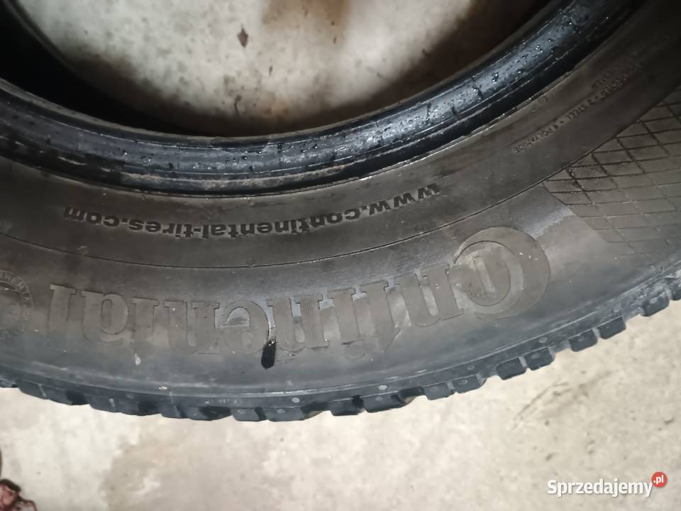 Trzy opony zimowe Continental TS 850 19565 R15 lubelskie Chełm