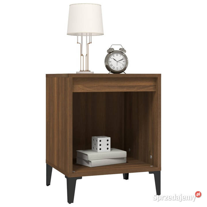 Szafki nocne 2 brązowy dąb 40x35x50 WM821889 sprzedam