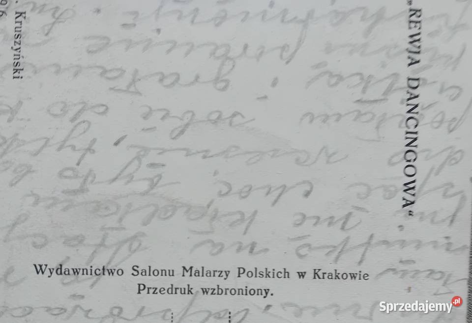 Pocztówka ja się boję sama spać Wyd Salonu Koźminek