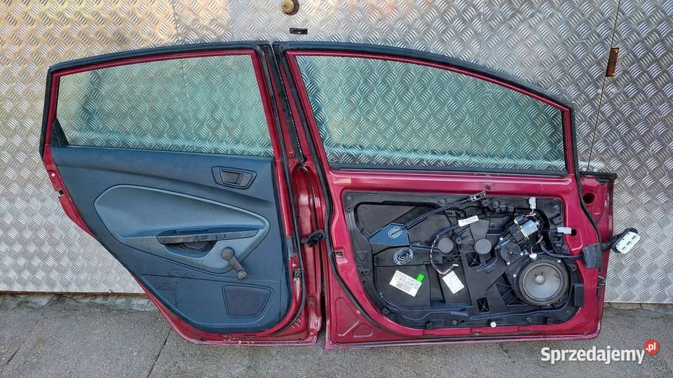DRZWI LEWE TYLNE FORD FIESTA MK7 LAK M9 Międzychód
