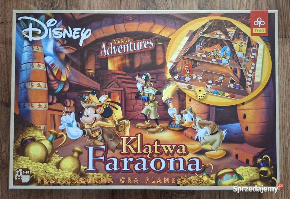 Klątwa faraona Mickeys Adventures przestrzenna Zielona Góra