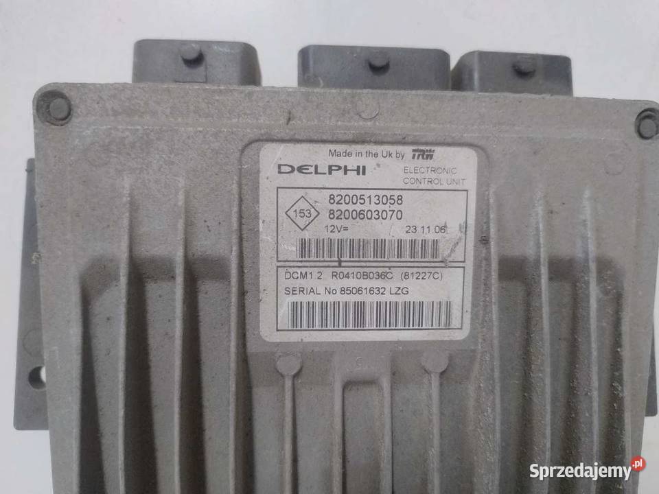 KOMPUTER SILNIKA RENAULT CLIO III 15 DCI