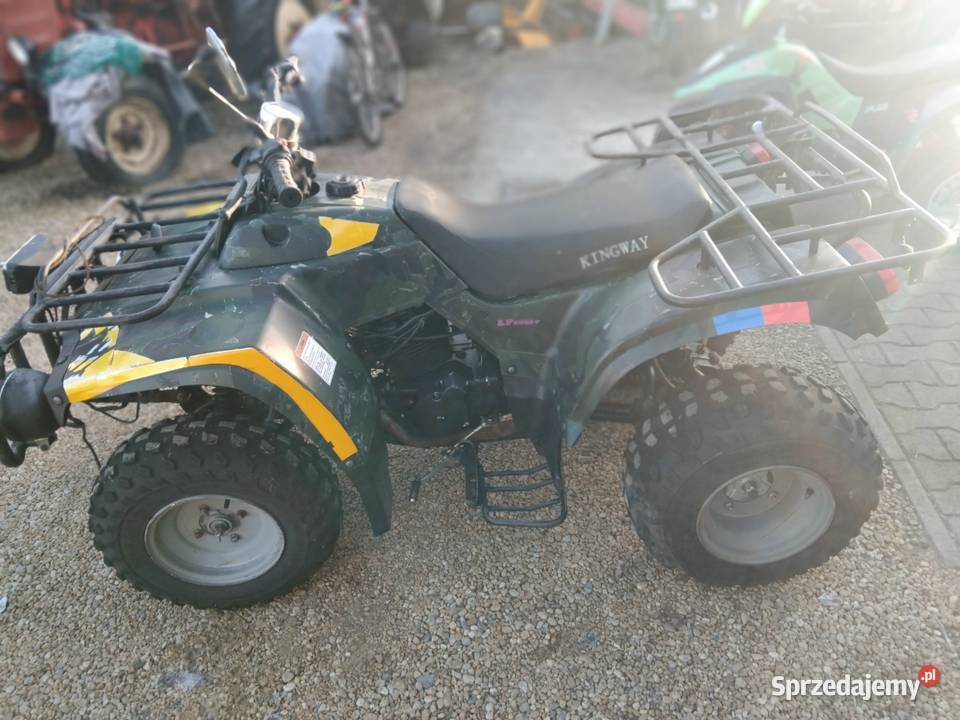 Quad 250 lifan traper barossa 2 cylindry zielony Konina