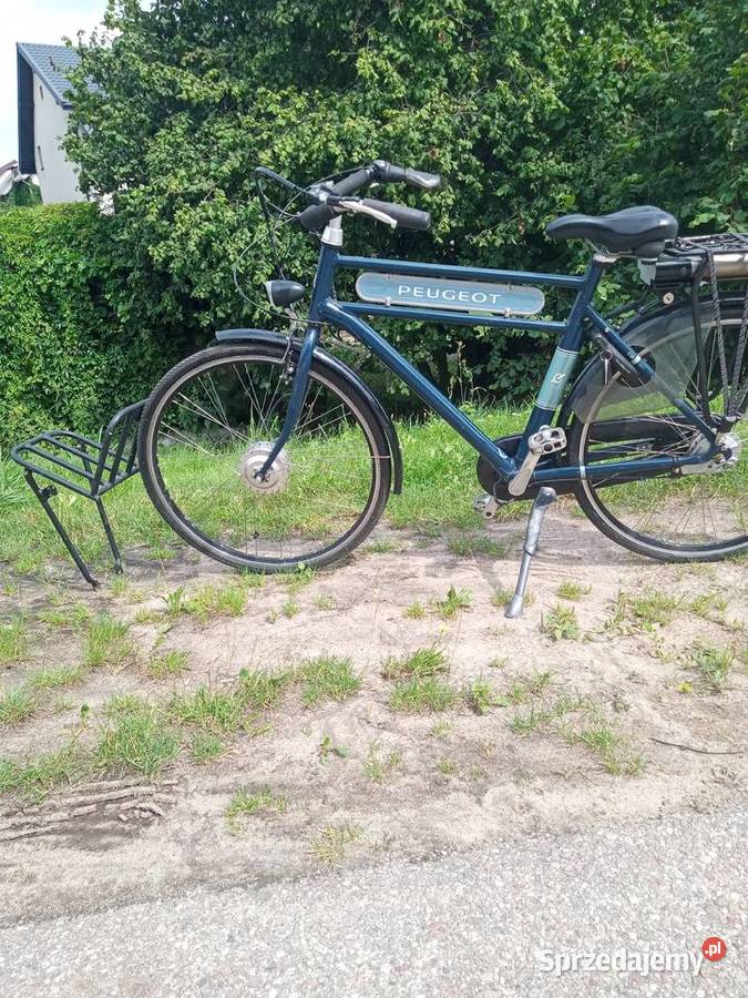 Rower elektryczny męski retro Peugeot warmińsko-mazurskie Rybno
