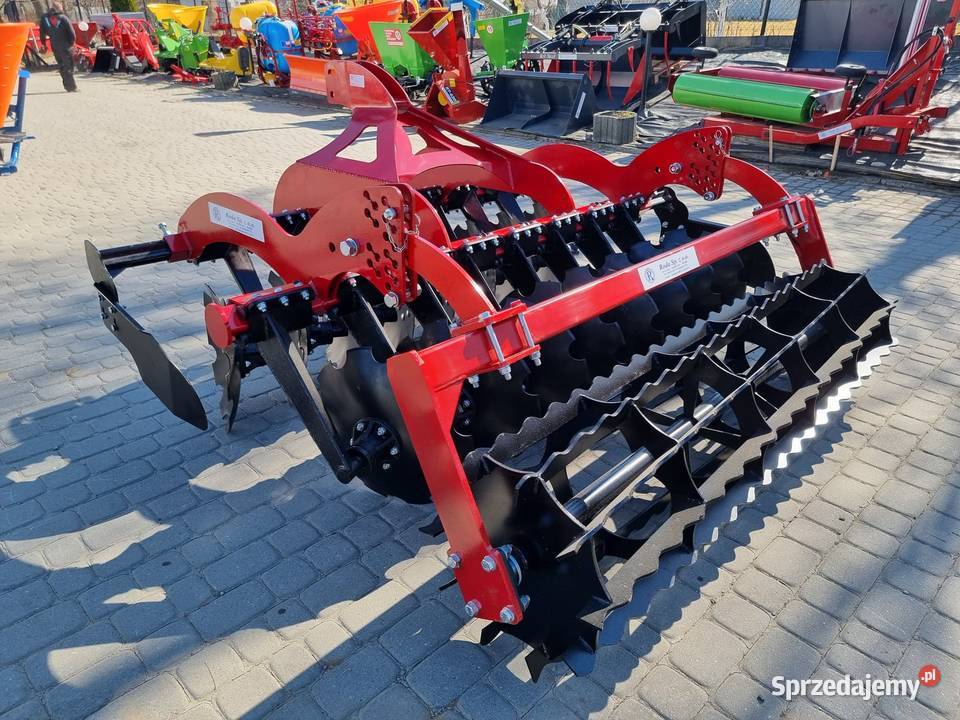 Brona talerzowa Talerzówka Agregat z wałem LEKKA