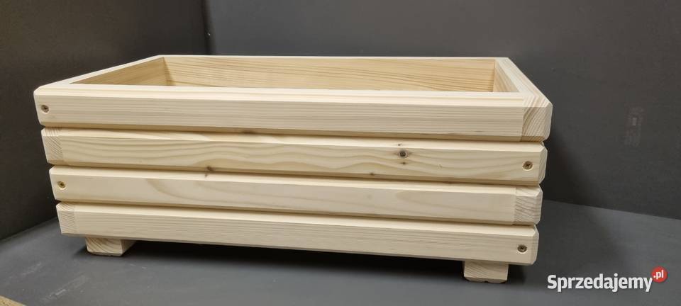 Donica drewniana donice drewniane skrzynka Gorlice