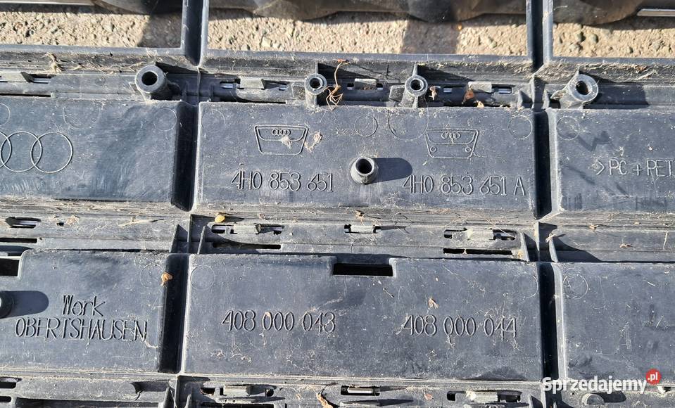 AUDI A8 D4 GRILL ATRAPA 4H0853651
