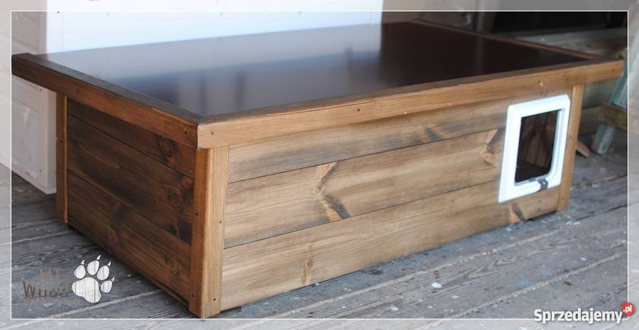 Buda 23 kotów z przedsionkiem i drzwiczkami Szczecin