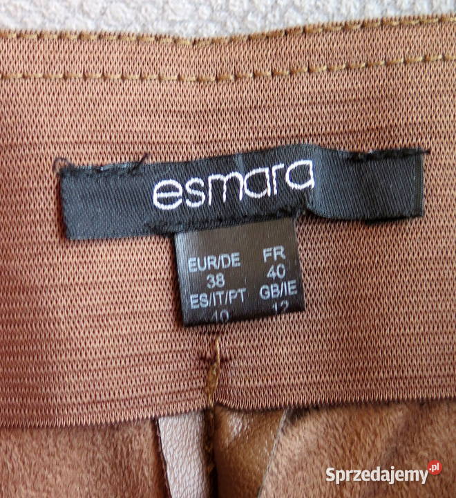 Piękne nowe legginsy z eko skóry r 38 M Komorniki