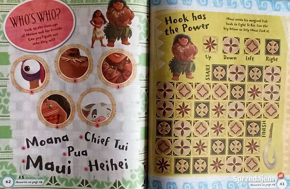 Naklejki Nalepki Disney Moana Vaiana 230 małopolskie Mogilany