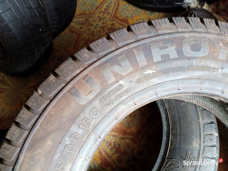 2 opony UNIROYAL 19570R15C ms 195