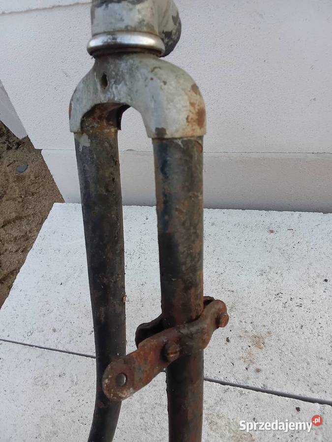 Move widelec kierownica zabytkowy rower Milejewo