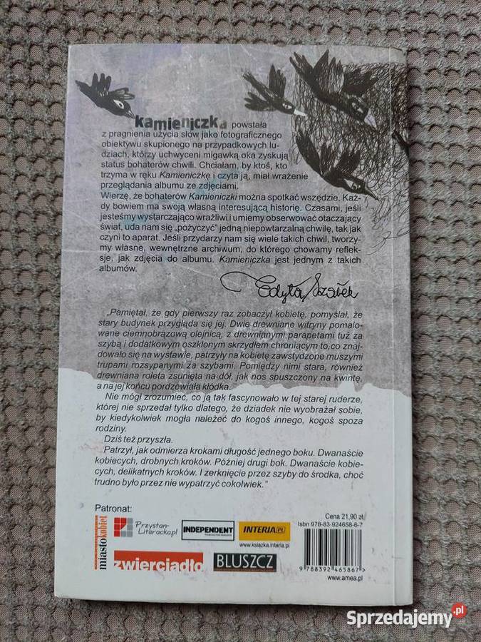literatura kobieca Kamieniczka Edyta Szałek Kraków