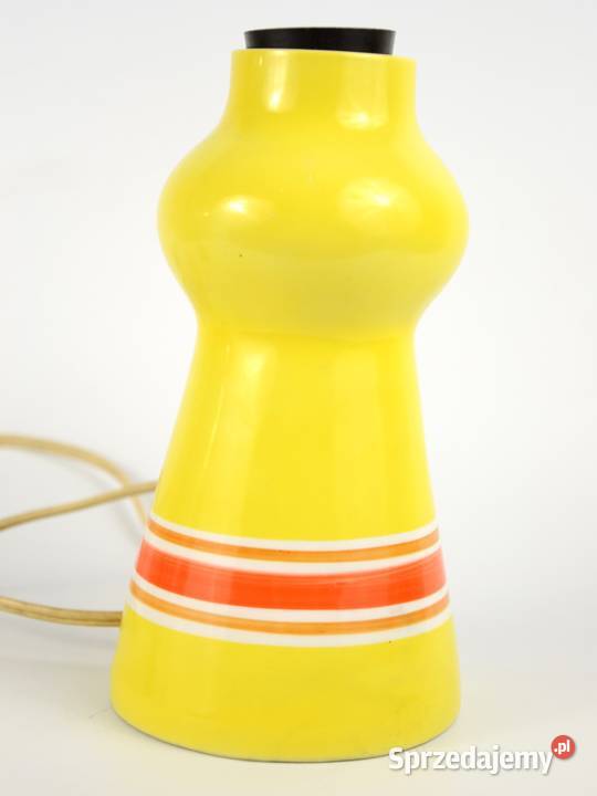 Look Lampka nocna porcelana Ćmielów lata 60te mazowieckie Warszawa sprzedam