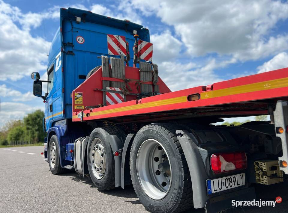 Scania R480 EURO 5 Low deck mega 70 T XL diesel