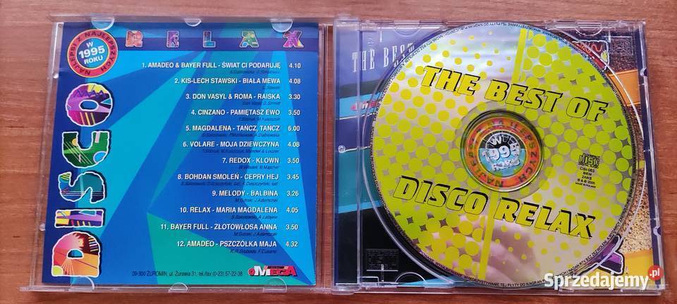Unikat The Best Of Disco Relax składanka 1 płyta Gliwice