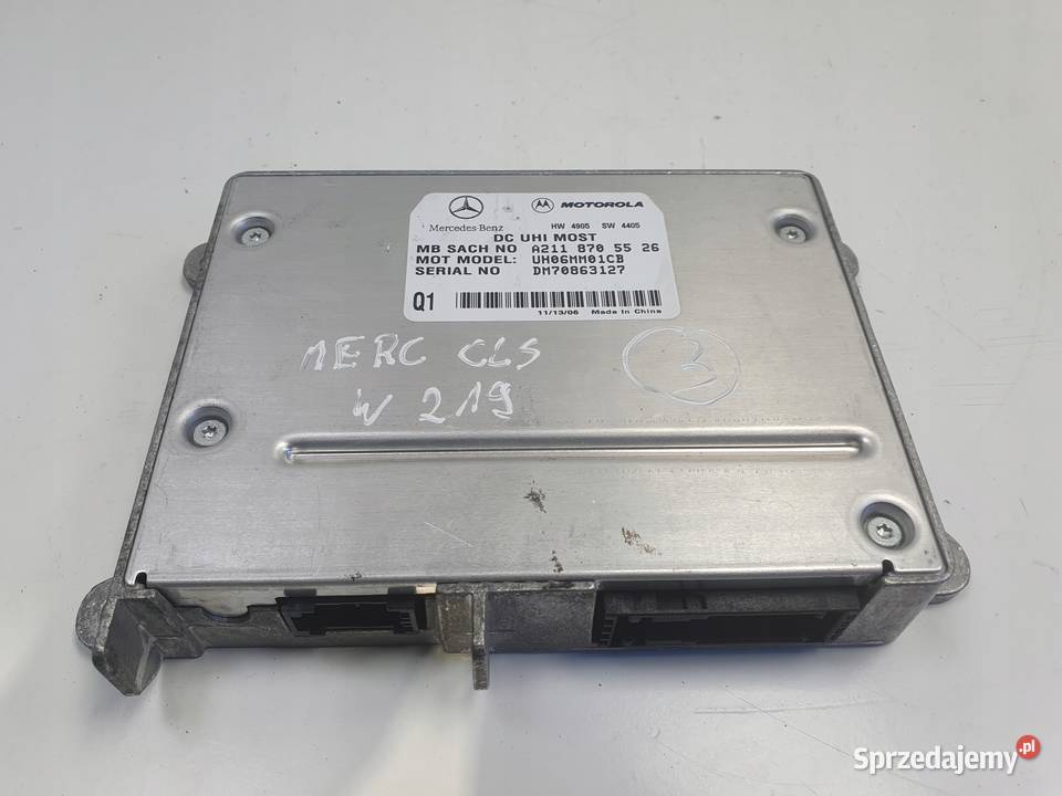 Mercedes CLS C219 W219 MODUŁ BLUETOOTH Sterownik Pozostałe Rudka
