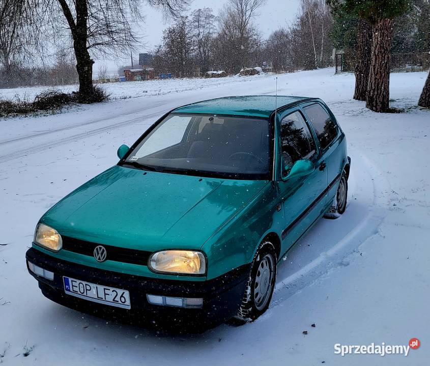 Volkswagen Golf III MK3 14 CL 1992r 4 biegowy Rok produkcji 1992 Łódź