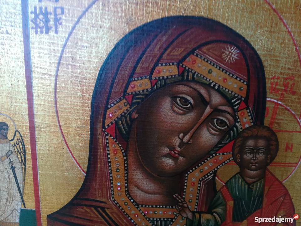 Ikona Matki Bożej Kazańskiej Malarstwo mazowieckie Siedlce