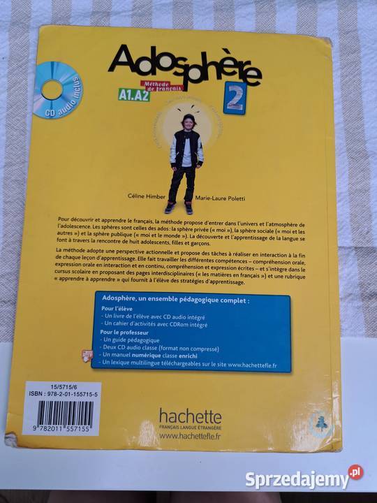 Adosphre 2 podręcznik do nauki francuskiego z Podręczniki sprzedam