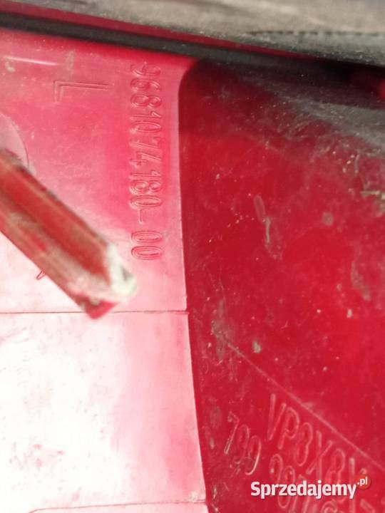 LAMPA TYŁ LEWA EU KOMBI 9681074180 Citroen C5 II świętokrzyskie