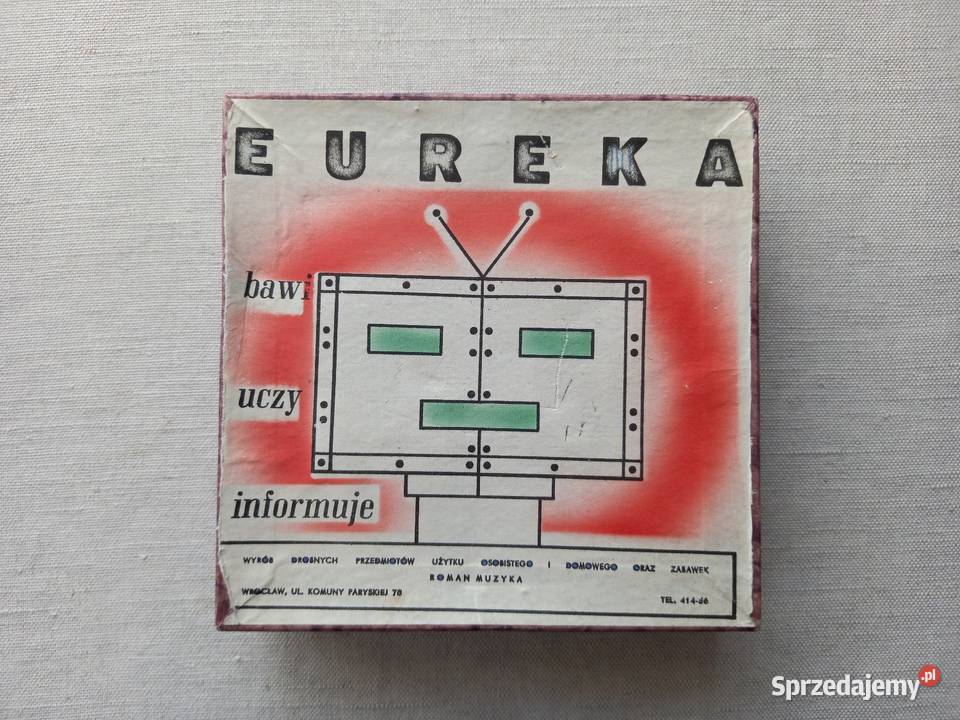 Eureka bawi uczy informuje gra z czasów PRlu Tomaszów Lubelski sprzedam