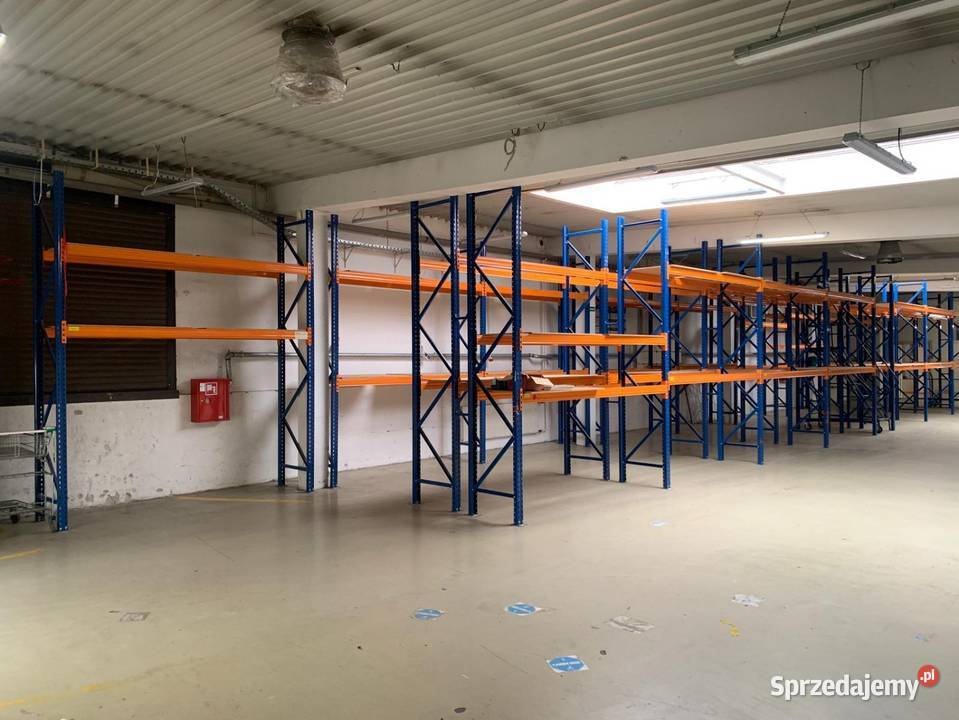 Regał paletowy magazynowy regały paletowe małopolskie Maków Podhalański