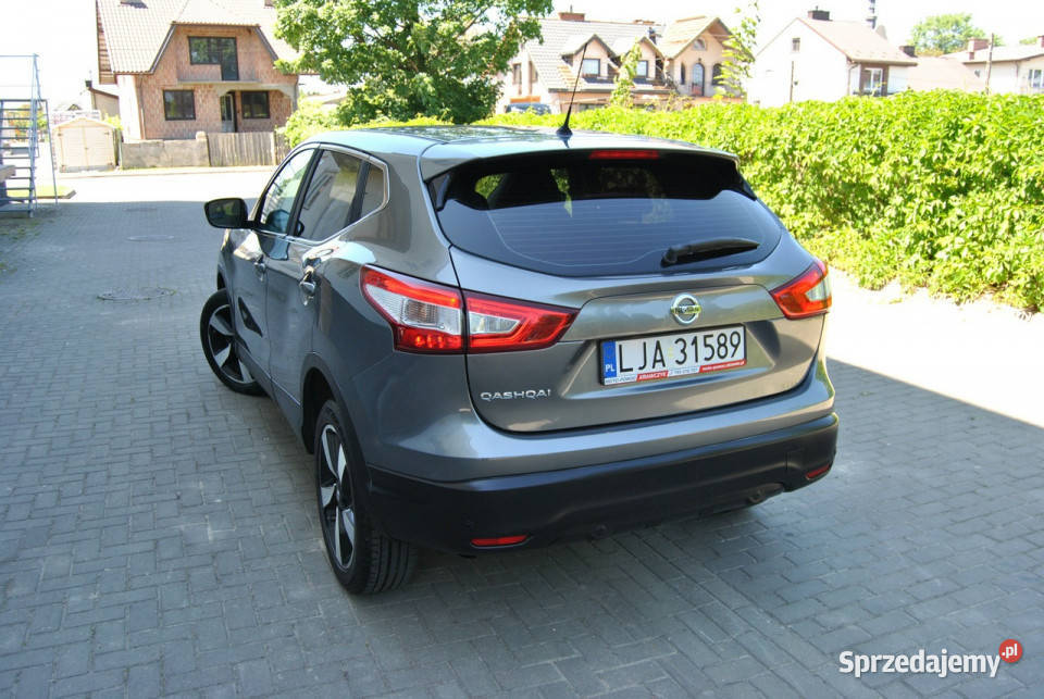 Nissan Qashqai Benzyna Turbo REJ LEDY Klima Zarejestrowany w Polsce Modliborzyce