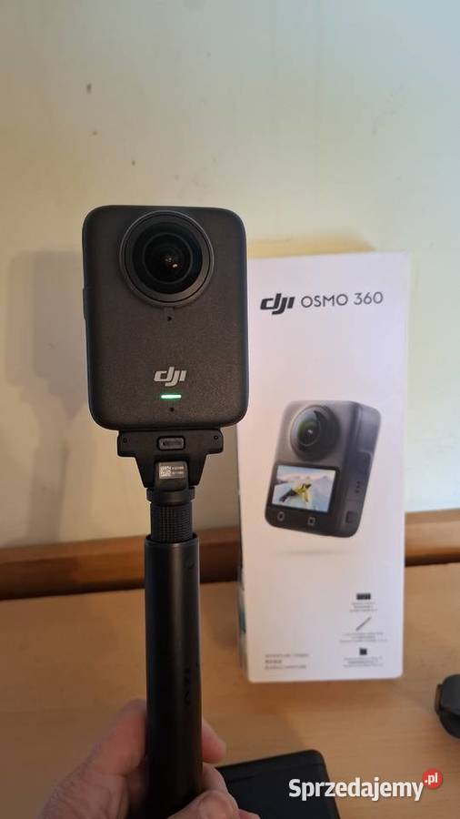 DJI Osmo 360 Adventure Combo 8K Nowa 3 baterie łódzkie Łódź sprzedam