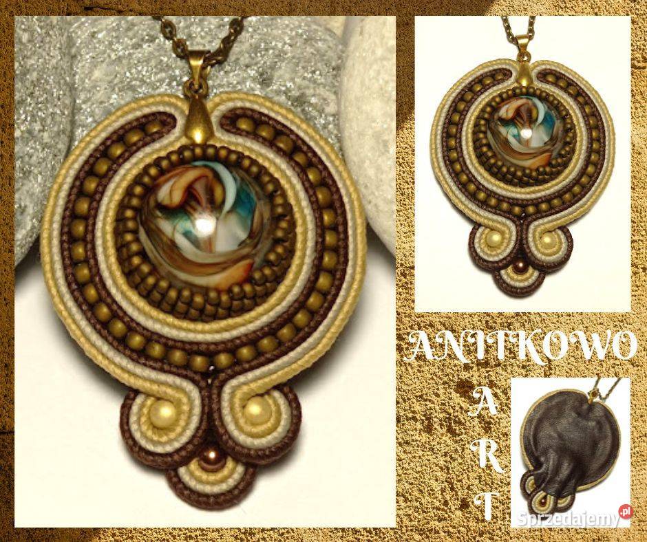 WISIOREK Z ŻYWICĄ beżowobrązowy SUTASZ sprzedam