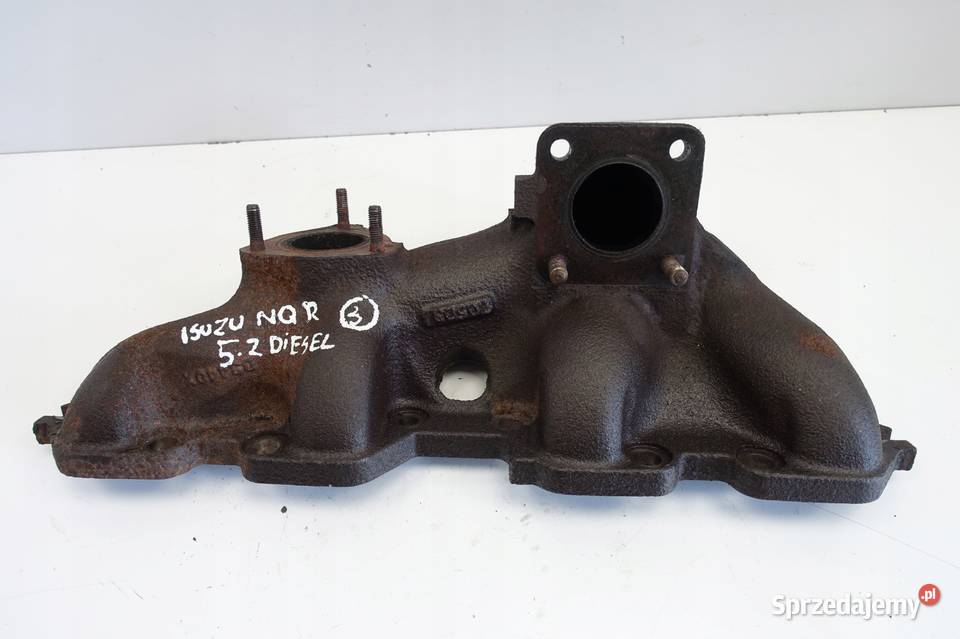 Isuzu NQR 52 D KOLEKTOR WYDECHOWY Rudka