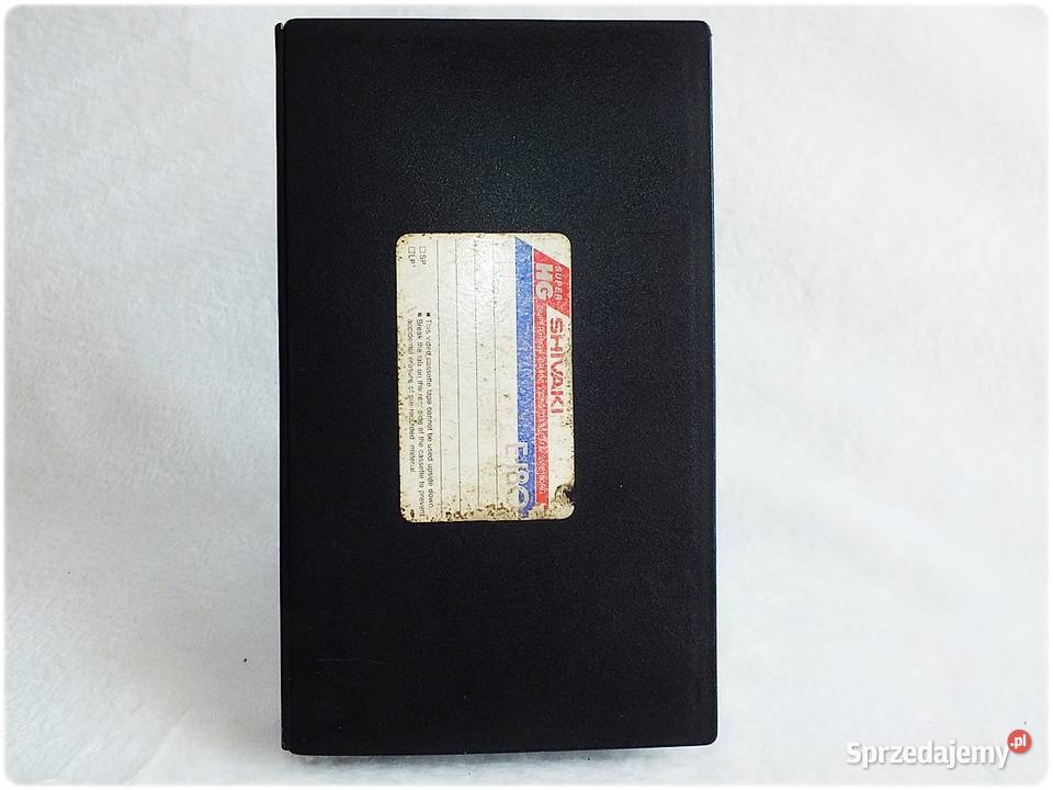 Kaseta VHS 180 minut Nagrany Film SPEED VHS Żary