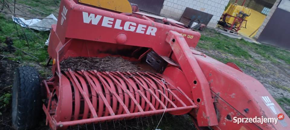 Prasa kostkującą welger AP 50 lubelskie
