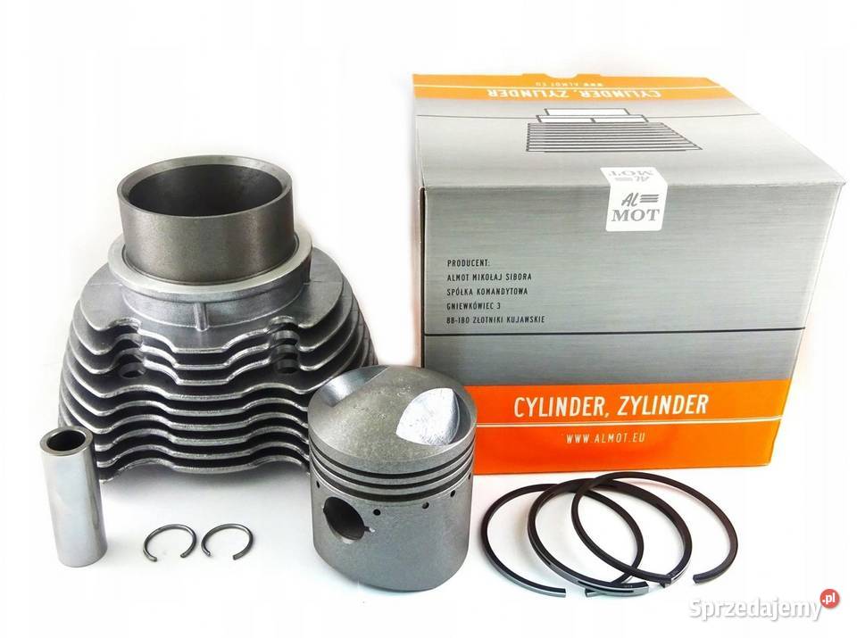 Cylinder Junak M10 Tłok AK20 Komplet z zapasów Kąty Wrocławskie