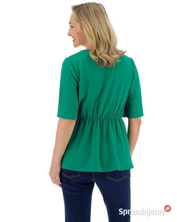 48 Bluzka Top Kimono zielone Simply Be 52 Gaszowice