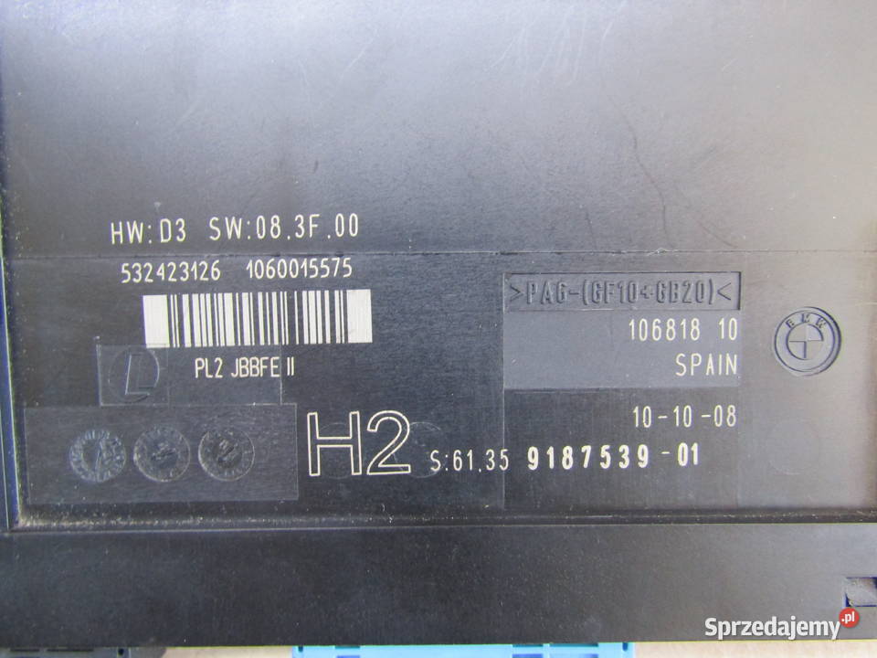 MODUŁ KOMFORTU BMW E87 9187539 osobowe Mysłaków