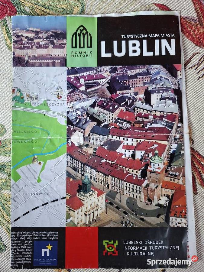 Gmina Puławy przewodnik turystyczny z mapka małopolskie Kraków sprzedam