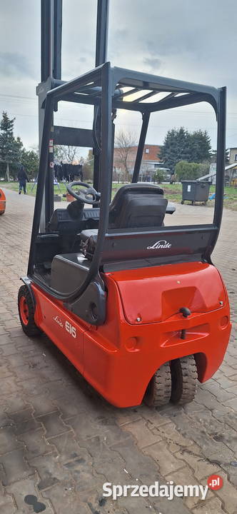 wózek widłowy Linde E16 elektryczny Linde