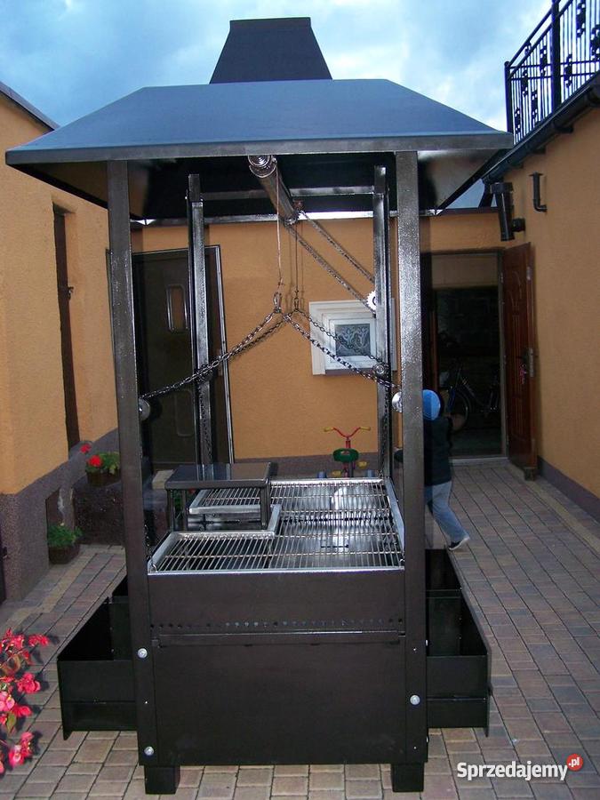 Grill gastronomiczny przemysłowy blacha 6mm Ogród Damasławek sprzedam