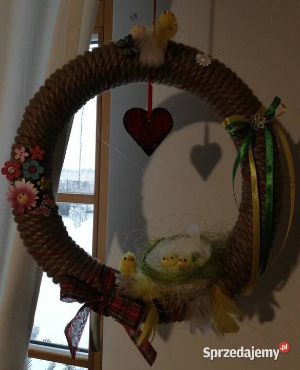 Wielkanoc wianek ozdoba świąteczna 30 Dekoracje i ozdoby Kraków