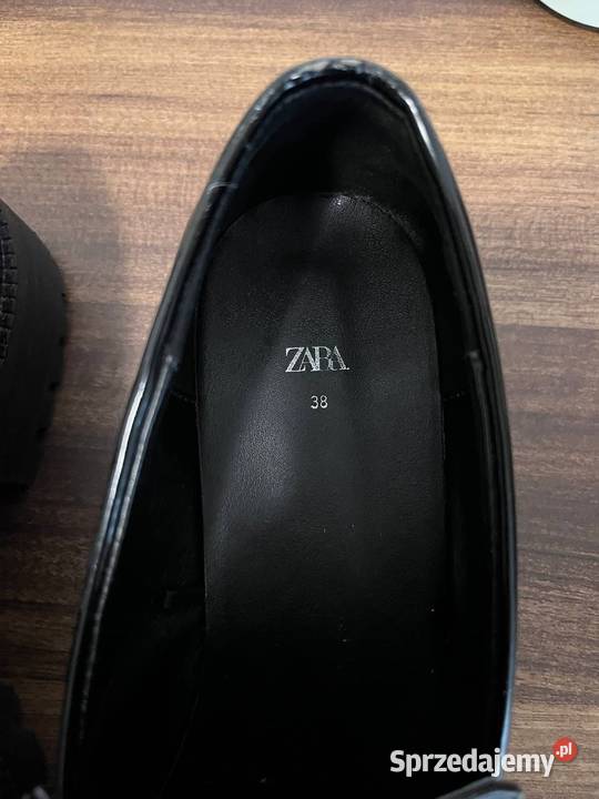 Damskie loafersy lakierowane Zara wielkopolskie Poznań sprzedam