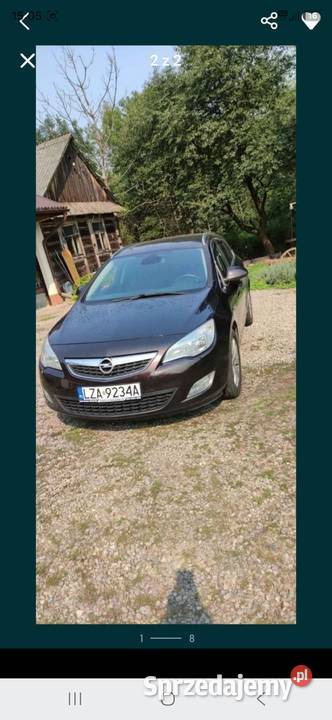 Opel Astra 2012 Zwierzyniec sprzedam