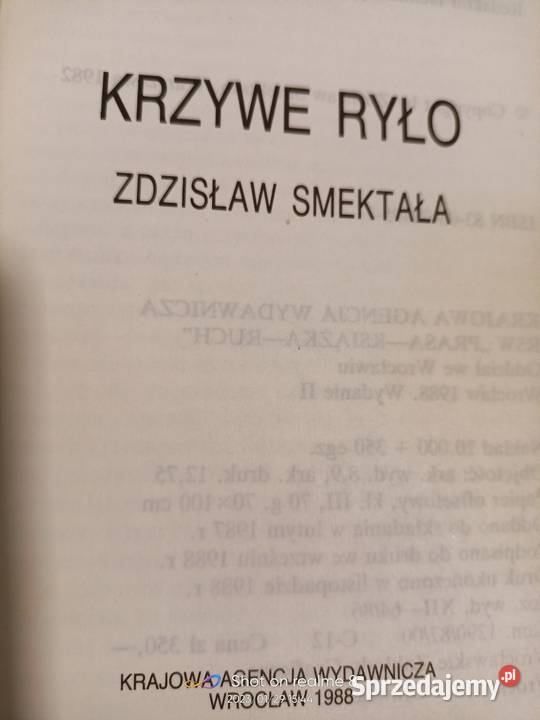 Krzywe ryło książki Warszawa Bródno księgarnia