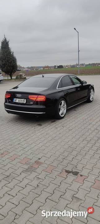 AUDI A8 D4 42TDI V8 mega stan 395 Masaże Grzane Kielce
