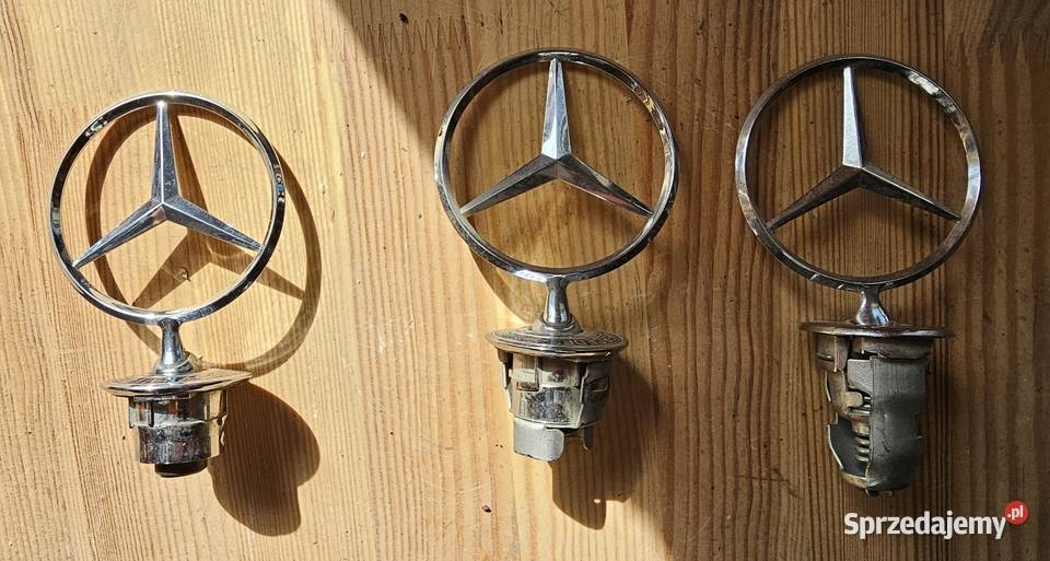 Oryginalny znaczek Mercedesa na maskę celownik Koszalin sprzedam
