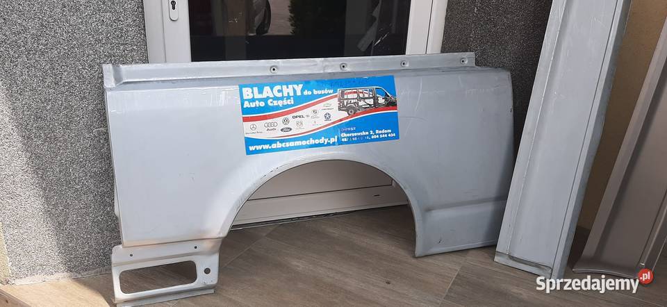vw t5 rynna klapy tylnej części blacharskie