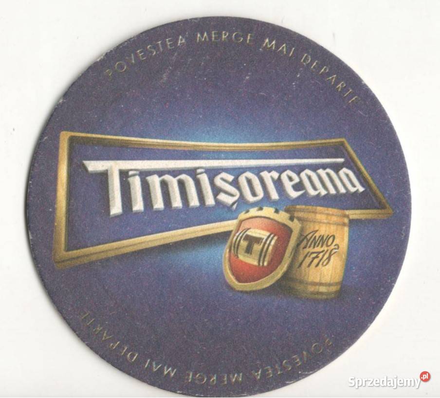 Timisoreana podstawka do piwa 1 Gliwice sprzedam