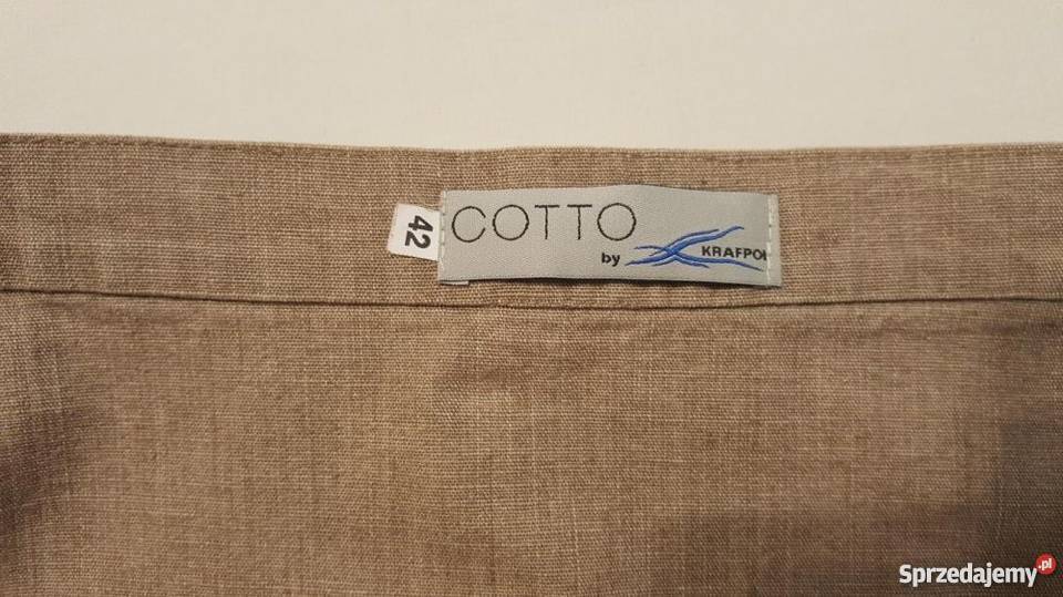 SPÓDNICA spódniczka 100 bawełna rozmiar 42 Rozmiar 42(XL) Złotniki sprzedam