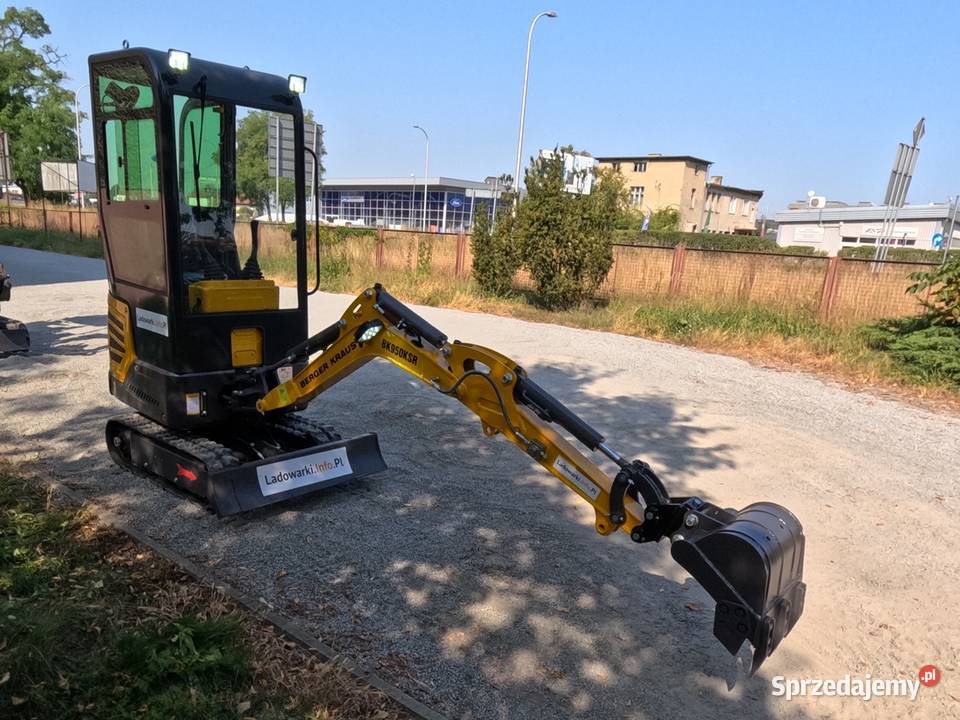 MINIKOPARKA Berger Kraus BK950KSR kabina Silnik Zielona Góra